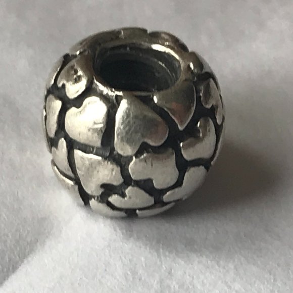 PANDORA Heart Cluster Charm - Picture 1 of 3